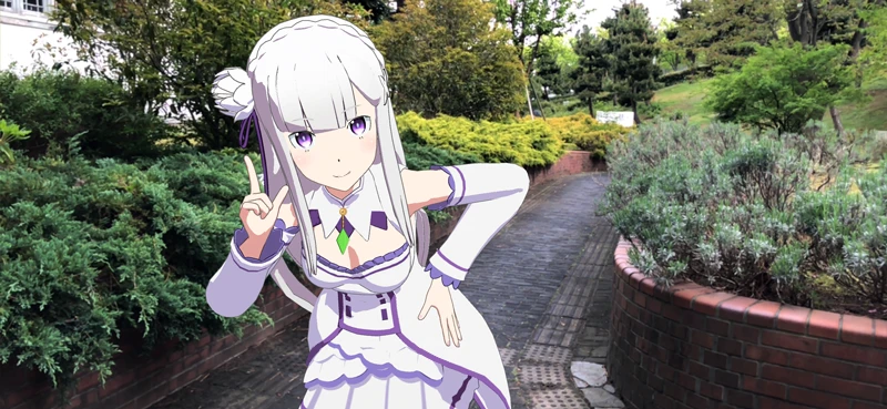 Bawa Re: Zero & rsquor; s Emilia ke Dunia Anda Dengan Teknologi Apple AR!