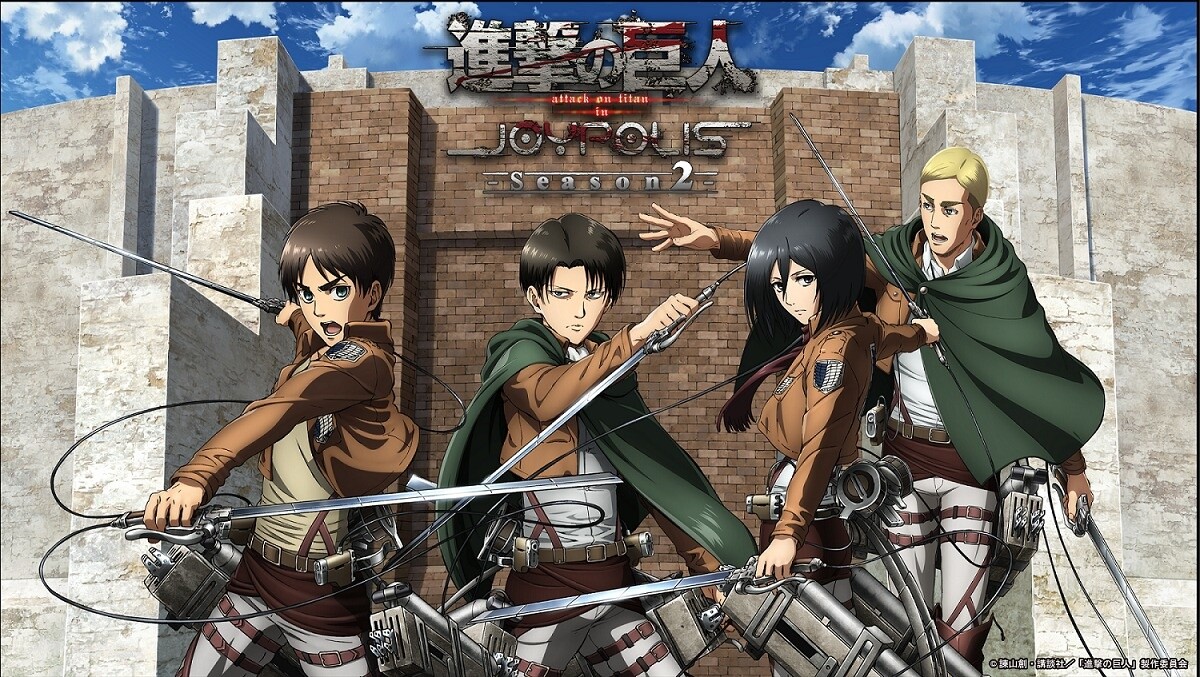 Attack on Titan Collaboration Returns to Tokyo Joypolis | Tokyo Otaku ...