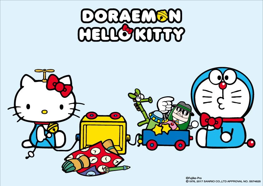Doraemon x Hello Kitty Collab Glasses Set Available Now! | Tokyo Otaku Mode News