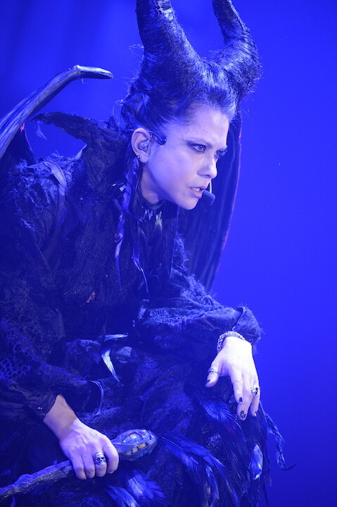 vamps’ hyde performs at halloween party 2014 in fancy