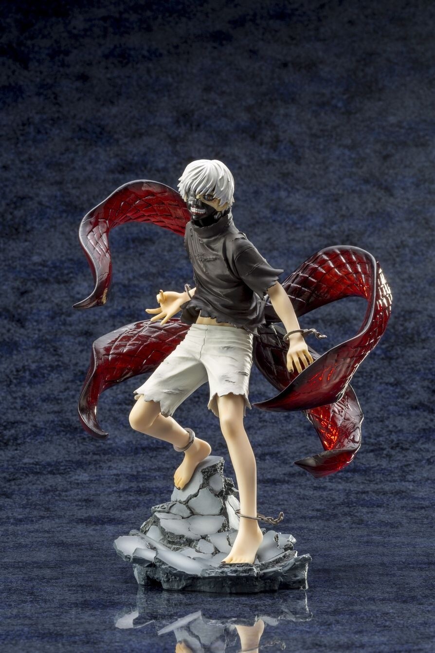 Ken Kaneki Awakened Repaint Ver TOKYO GHOUL ArtFX J 1/8 Pvc Figure ...