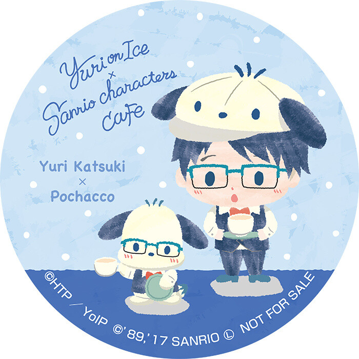 yuri on ice x sanrio characters