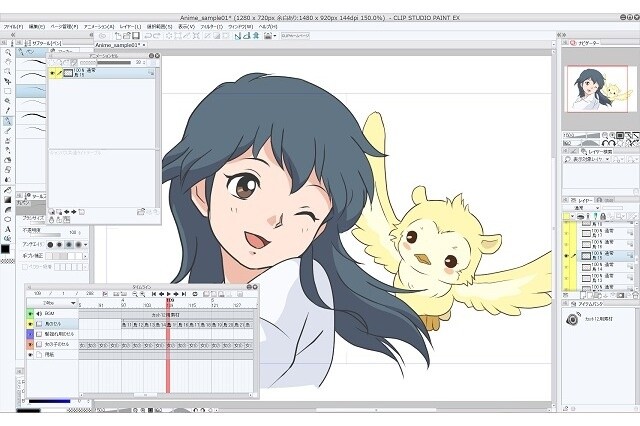 Create Anime in Clip Studio Paint; Functions Added to Give