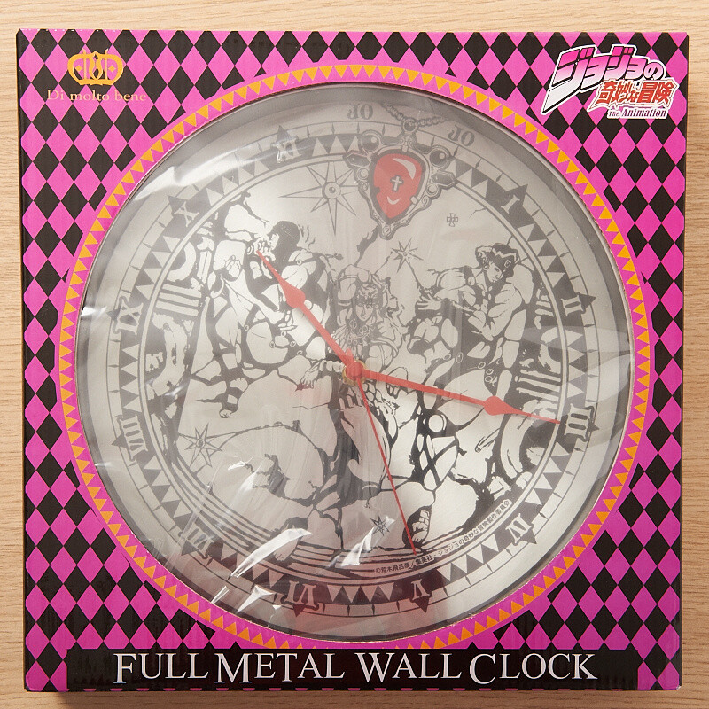 JoJo’s Bizarre Adventure Full Metal Wall Clock (Part 2) The Pillar