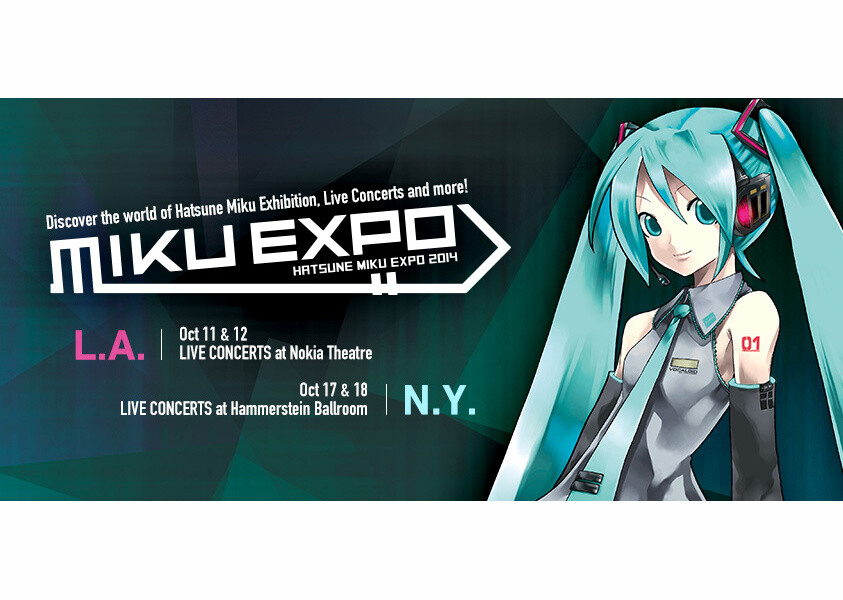 Hatsune Miku Expo to Be Held in the US! NY & LA Fans Rejoice! Tokyo Otaku Mode News