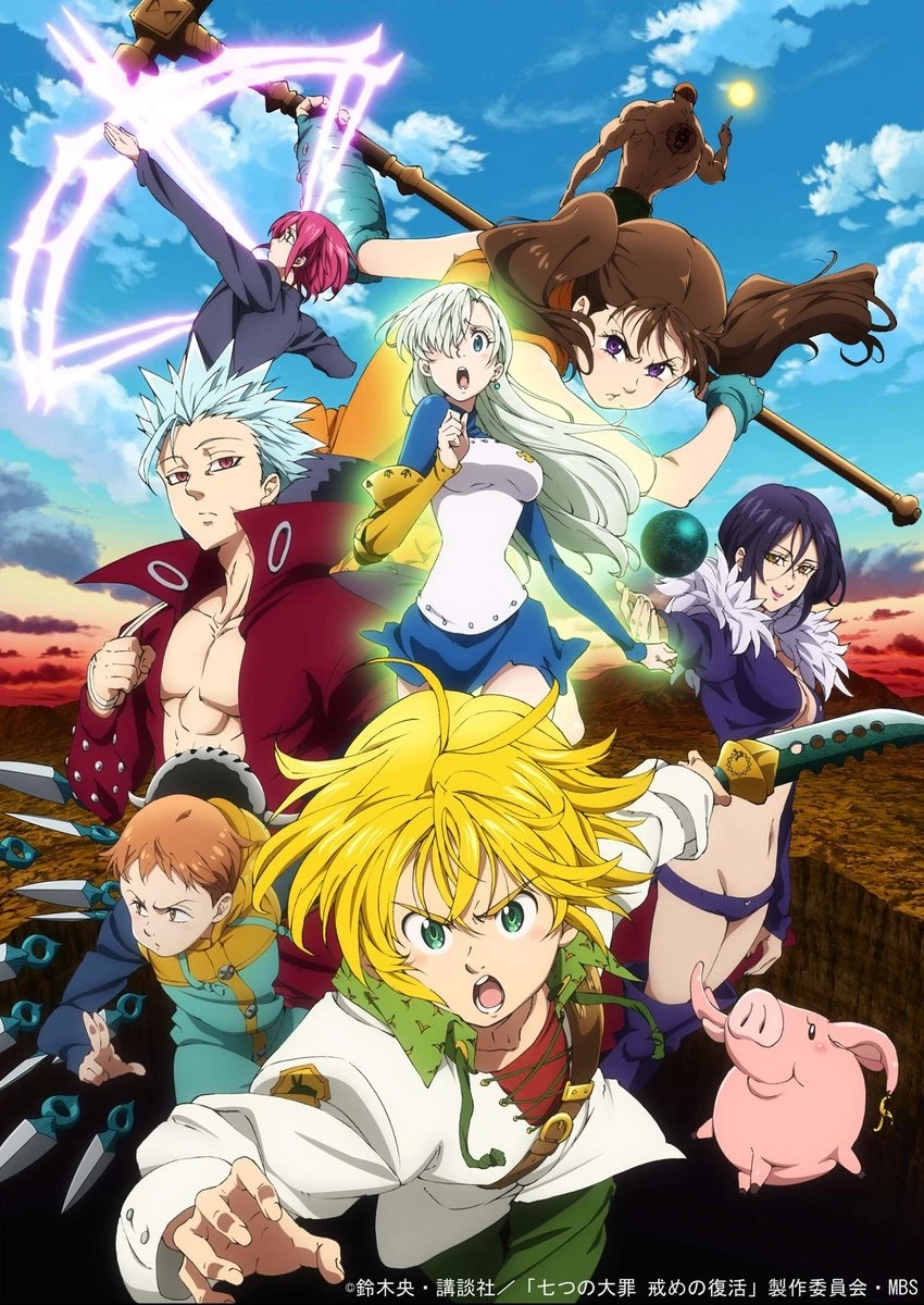 The Seven Deadly Sins Releases New Season 2 Trailer!